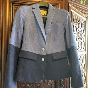 Banana Republic blue sports, riding jacket